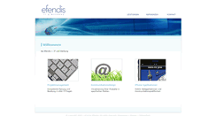 Desktop Screenshot of efendis.com